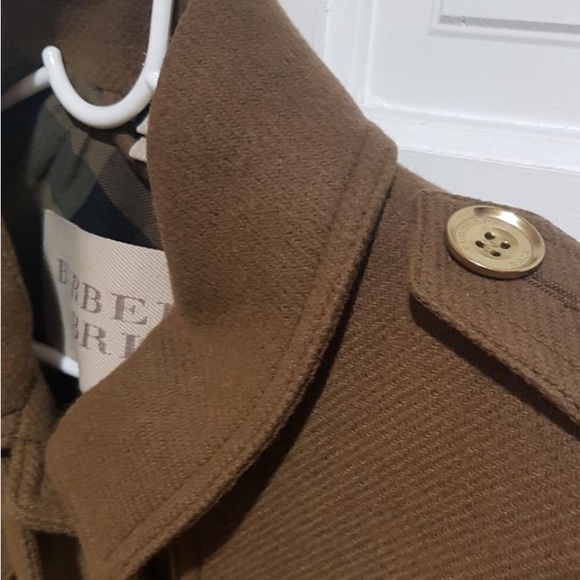 Burberry Brit Olive Green Coat - Picture 7 of 7